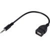 Warmstor 3.5mm (1/8 inch) AUX Audio Plug Male to USB
