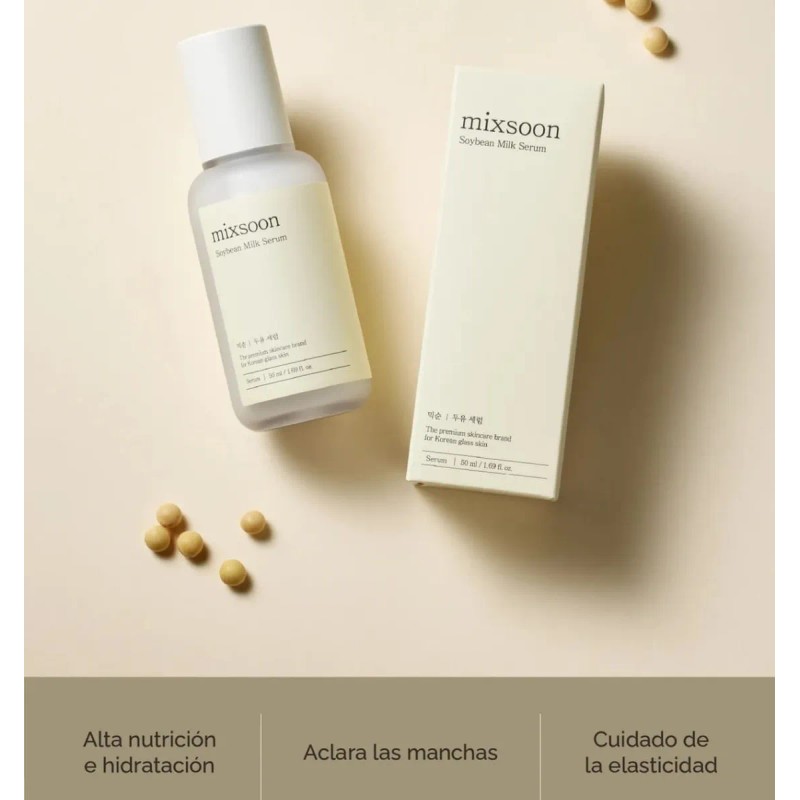 Mixsoon Soybean Milk Serum 30ml Todo Tipo De Piel Día/noche