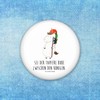 Mr. & Mrs. Panda 50mm Button Einhorn Junge - Geschenk,