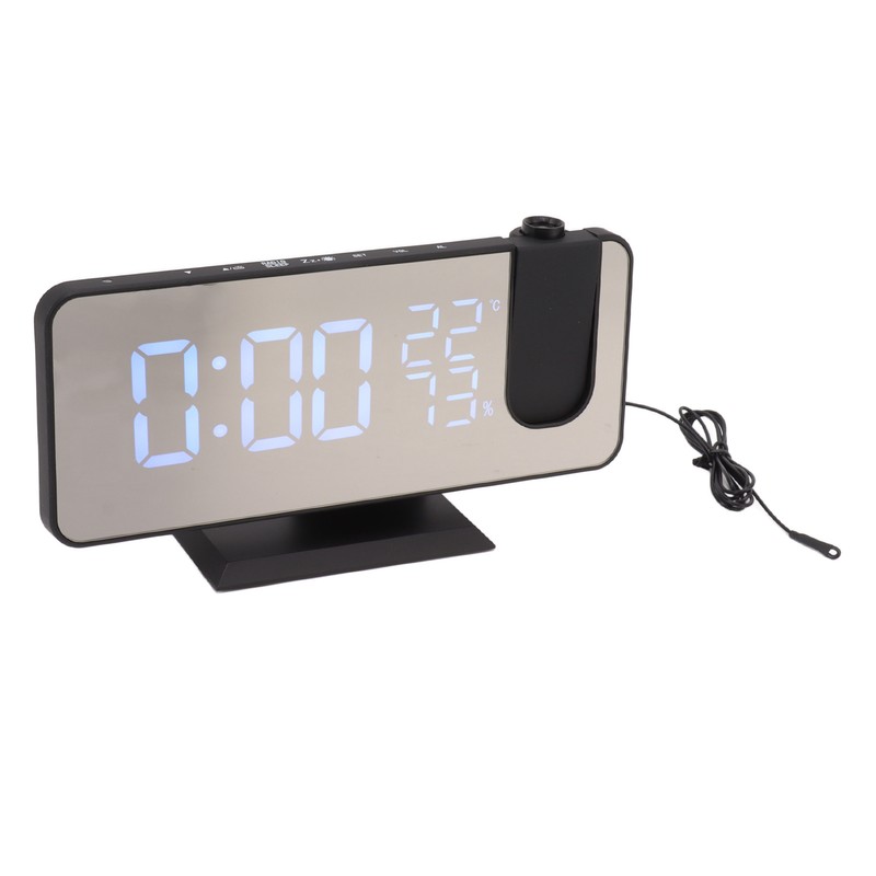 FM Radio LED Digital Smart Alarm Clock LED Digital Projection