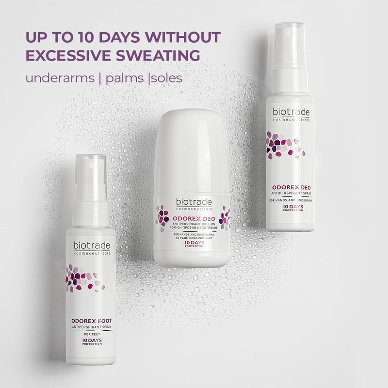 Biotrade™ Odorex Deo roll-on 40 ml, Antiperspirant for Hands and