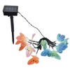 Solar Light String 12 LED IP44 Waterproof Colorful Butterflies Lamp
