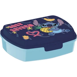 ALMACENESADAN 4565 Lunch Box Sandwich Maker Rectangular Multi-Coloured Stitch Palms Reusable BPA Free