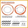 Partuto Bike Shifter Derailleur Cable and Brake Cable Housing Kit