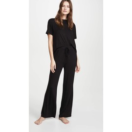 Honeydew Intimates Women's All American PJ Set, Black, XL