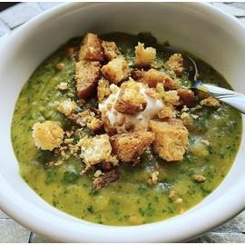 Kelly's Croutons, Gourmet Cheezy Garlic, 3-Pack, 7oz each. Dairy-Free, Soy-Free, No Palm Oil & VEGAN