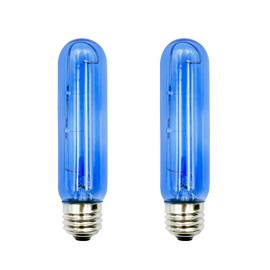 ALSTRAEY 2PCS 7006999 Blue Glass Lamp Bulb Compatible with E26 E27 40W Freezer Refrigerator Light Bulb Sub-Zero Refrigerator Replaces WLF7006999 3030040 48709 3030180 7009935