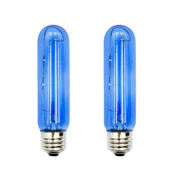 ALSTRAEY 2PCS 7006999 Blue Glass Lamp Bulb Compatible with E26