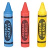 Rhode Island Novelty Crayon Shaped Erasers Assorted Colors 2.5 Inch