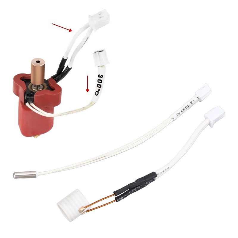 Ender-3 V3 KE Round Ceramic Heating Ring Thermistor Wire Kit