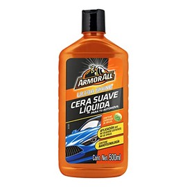 Armor All - Cera Líquida para Auto, Ultra Shine, Nanotecnología, 500 ml | Con Carnauba de Brasil, Brillo espejo y protección duradera, Para todo tipo de colores y acabados de pintura
