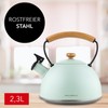 Florina Induction Kettle, Whistling Kettle, Stainless Steel, Silver, 2.3 L,