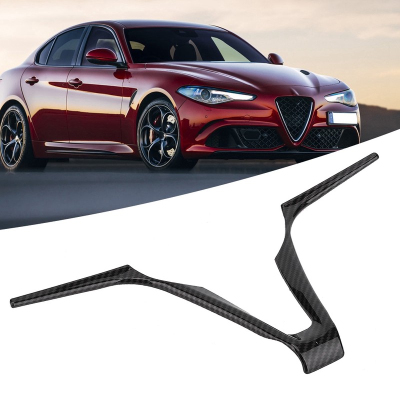 ABS V Shape Car Steering Wheel Frame Decoration Trim Fits