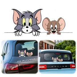 KRGNPLE Car Sticker Waterproof Sticker Waterproof 11.8 x 4.7 inches (30 x 12 cm) Cartoon Cute Graffiti Sticker DIY Scale Large