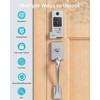 Smart Lock, HEANTLE Keyless Entry, Fingerprint Electronic Deadbolt Digital Bluetooth