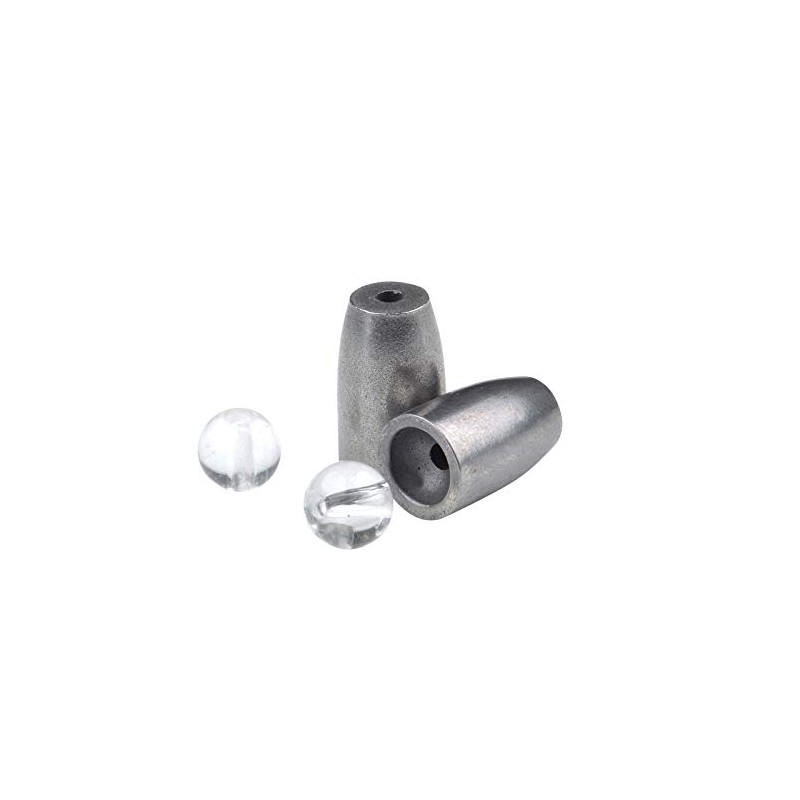 Spro Weights for Predatory Fish Assemblies Stainless Steel Bullet Sinkers,