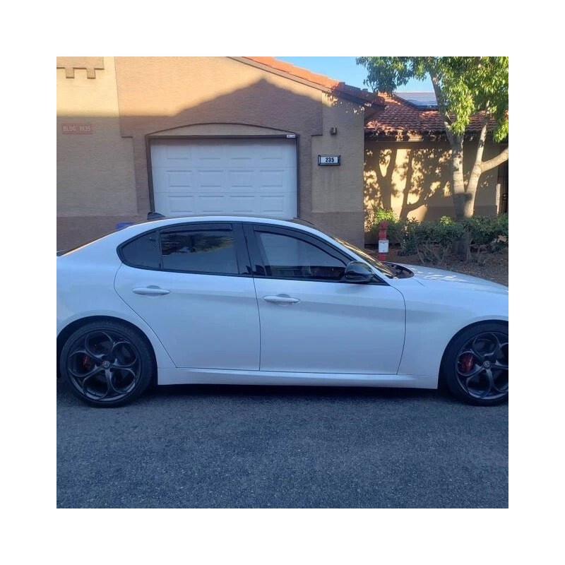 TEAM HEKO IN CHANNEL RAIN GUARDS FOR ALFA ROMEO GIULIA