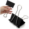 1pc Size 60mm Double Clips Extra Large Metal Black