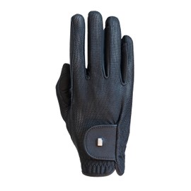 Roeckl Sports equestrian gloves ROECK-GRIP LITE, summer riding glove, black 10.5