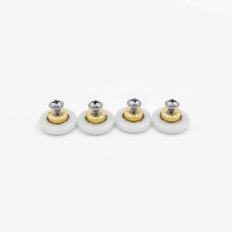 4 PCS Shower Door Rollers Replacement Shower Door Wheels Runners