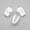 VVO Fasteners- White Plastic Dashboard and Fascia Trim Clips for