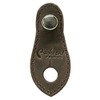RightOn! STRAPS Guitar Strap, STRAP LINK ENDPIN JACK, Brown