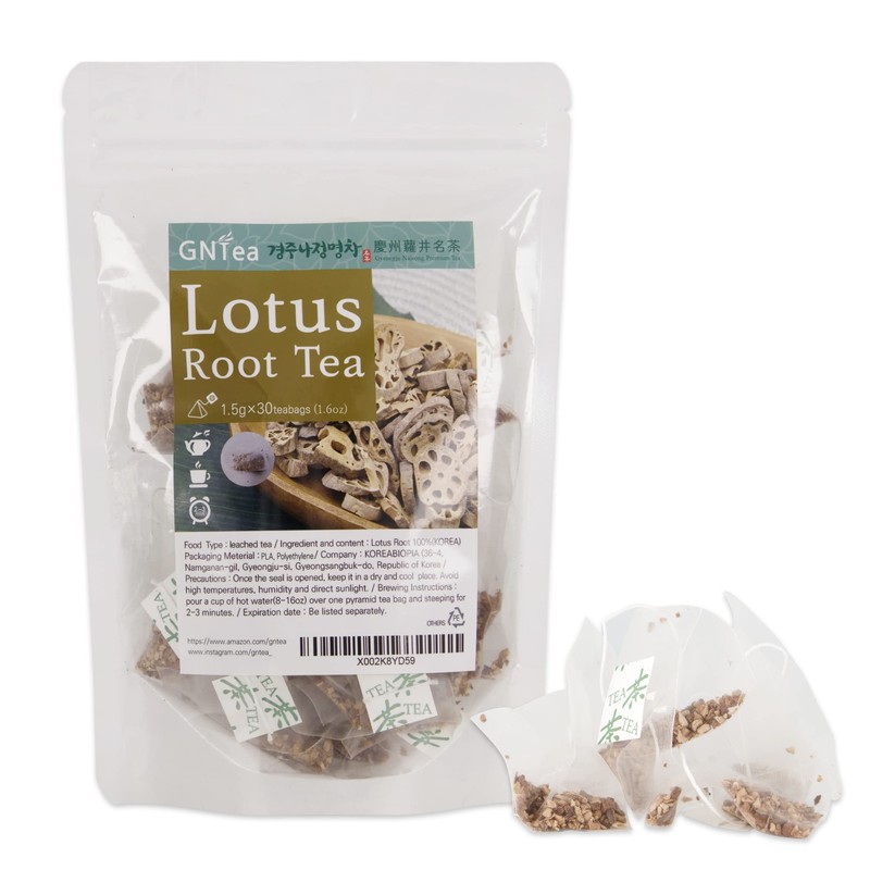 [GNTea] Vegan Lotus Root tea 30 teabags (pack of 1)