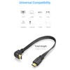 URWOOW Flat Slim High Speed HDMI Male to Male Extension