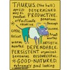 Taurus nice Clayboys - RECTANGLE MAGNET
