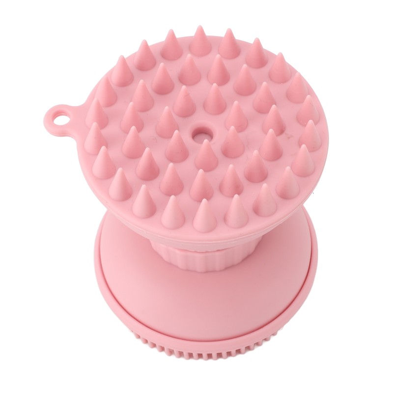 3 In 1 Cleansing Shampoo Manual Massage Brush Dual Head