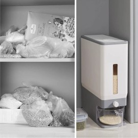 Lifewit Rice Dispenser 25 Lbs Rice Storage Container Moisture Proof