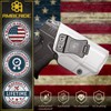 Amberide IWB & OWB KYDEX Holster Fit: Springfield XD-S 3.3"