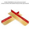 Cekikibi 5 Pack Adhesive Edge Finger Pulls for Cabinets，Kitchen Aluminium