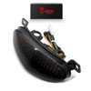 MZS Motorcycle Tail Light Turn Signal LED Integrated Blinker Smoke