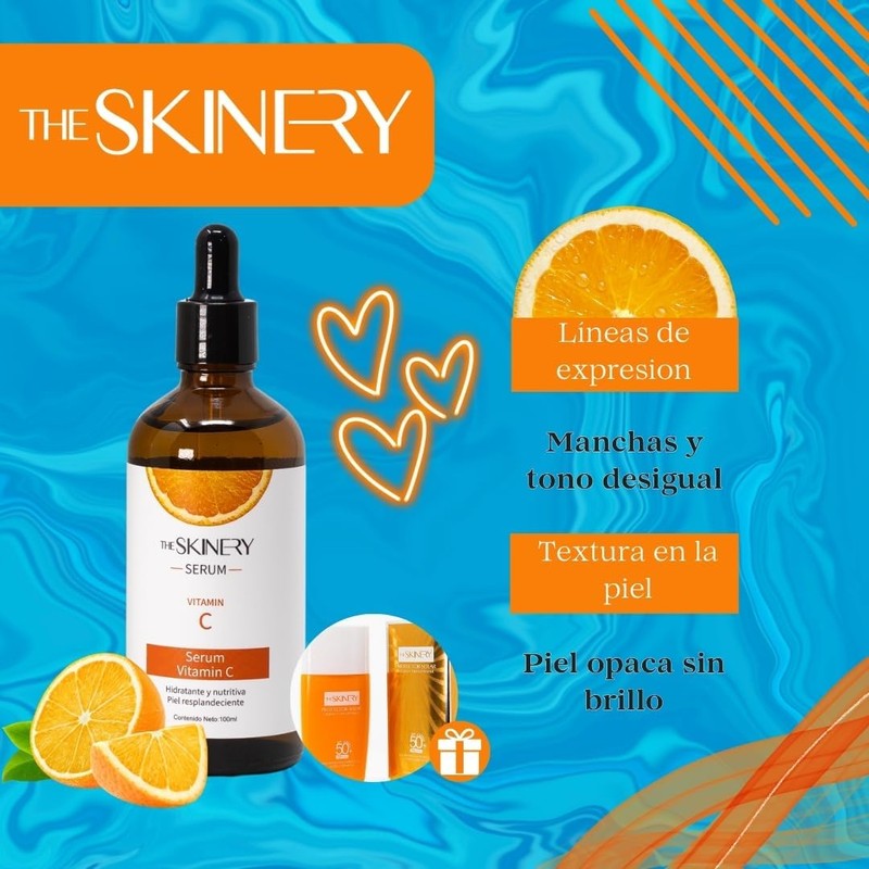 Set sueros cido Hialuronico y Vitamina C 100 ml
