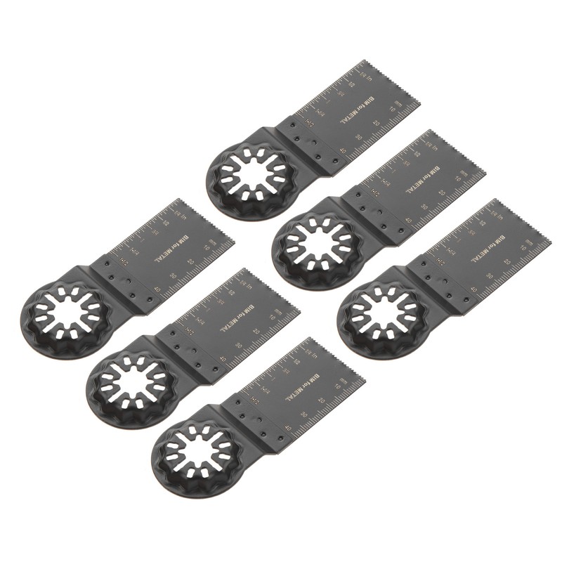 10Pcs Oscillating Saw Blade 34mm Bi Metal Multitool Cutting Tool
