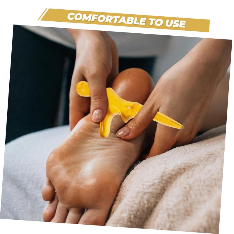 FRCOLOR Foot Massage Stick for Reflexology Ergonomic Acupoint Treatment Tool