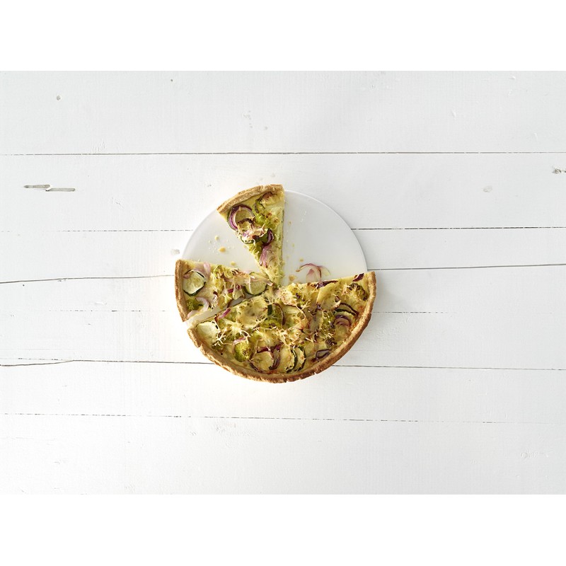 Lékué CLASSIC QUICHE, Quiche-Form, 28 cm, schwarz, LKE, Silikon, Standard