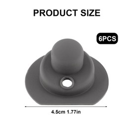 BOXOB 6st Obere Deckeldichtung für Zojirushi Edelstahlbecher 16oz 12oz, Silikon Deckeldichtungsring Teile Auslaufsicheres Zubehör Kompatibel mit SM-K Serie Wasserflaschen, BPA-Frei