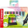 Eco-Friendly Highlighter - STABILO GREEN BOSS Pastel - Deskset of