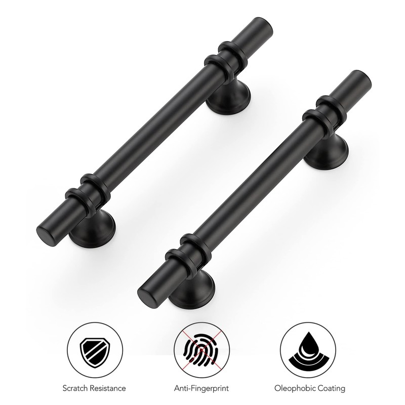 Ravinte 5 Pack 6-3/8 Inch Cabinet Pulls Kitchen Cupboard Handles