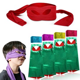 Superhero Capes and Masks Superhero Costume Outfit for Kids Birthday Party Dress Up Capes Set