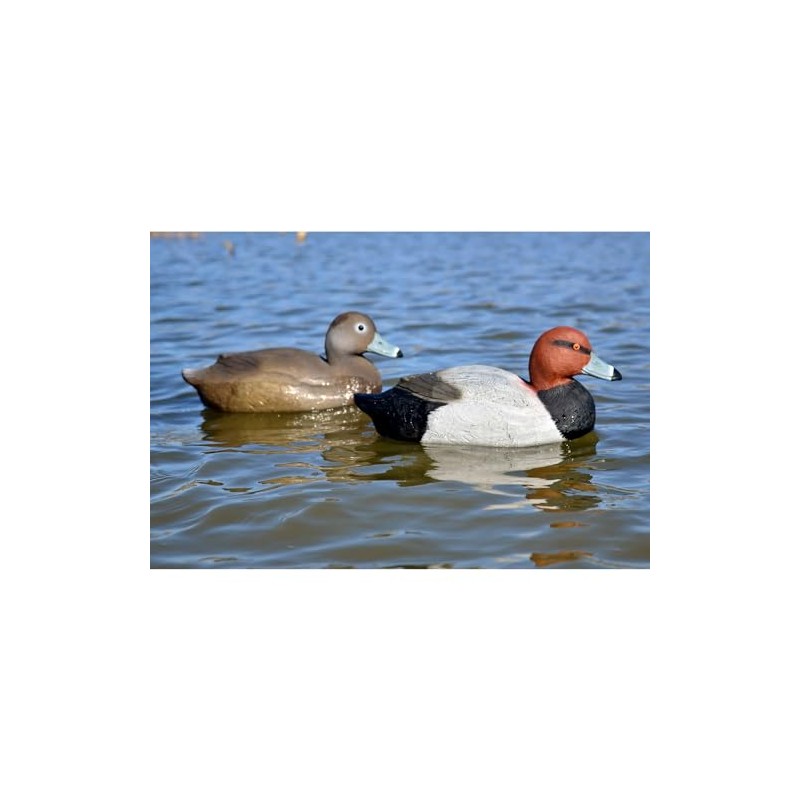 Higdon Outdoors Battleship Red Head Duck Decoys | Unsinkable with