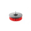DUOSHIDA 5 inch Red Drill Brush-All Purpose Power Scrubber Cleaning