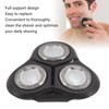 3 Blades Shaver Head ABS Full Support Shaver Head Replacement