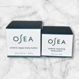 Osea Bundle Undaria Cleansing Body Polish & Algae Body Butter NEW $55 Value