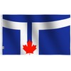 Canada Toronto Flag Maple leaf 30x60inch Large, Both Sides 100D