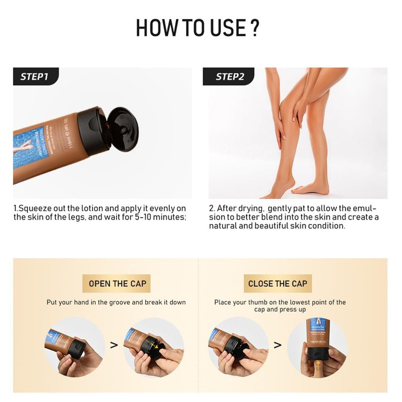 Bein Make Up Wasserfest 118ml, Body Coverage Perfector Körper Concealer,