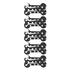 5Pcs Dog Sheap Hair Clips, Mini Bone Barrettes, Small Snap Hairpins for Pets, Pet Hairpin Dog Hair Accessories