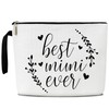 Mimi Bag, Gifts For Mimi, Grandma Gifts, Birthday Gifts for Women, Best Mimi Ever - First Time Grandma Gifts Grandmother Gifts, Cosmetic Bag Zipper Travel Organizer Toiletry Pouch -048